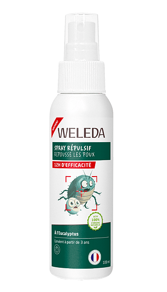 Spray répulsif poux