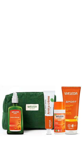 Routine sportive avec trousse